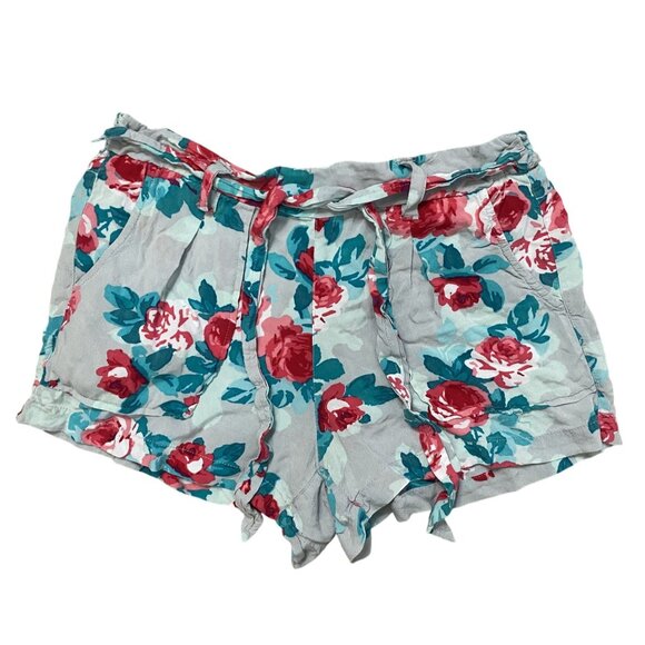Jessica Simpson Pants - Jessica Simpson Medium Blue Pink Floral Soft Shorts